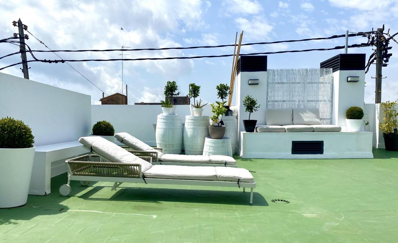 Apartamento 2 Hab En Malvarrosa A Metros De La Playa, Con Terraza Y Zonas Comun 3D Valensiya Dış mekan fotoğraf