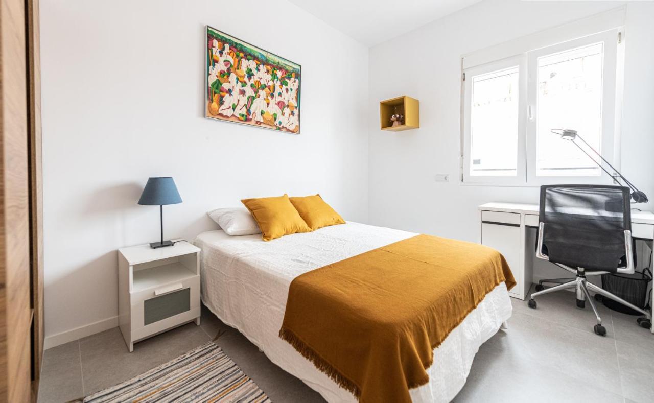 Apartamento 2 Hab En Malvarrosa A Metros De La Playa, Con Terraza Y Zonas Comun 3D Valensiya Dış mekan fotoğraf