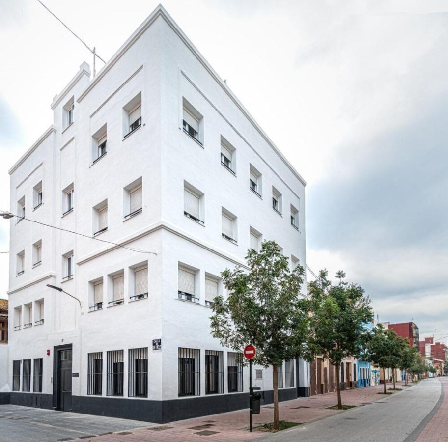 Apartamento 2 Hab En Malvarrosa A Metros De La Playa, Con Terraza Y Zonas Comun 3D Valensiya Dış mekan fotoğraf